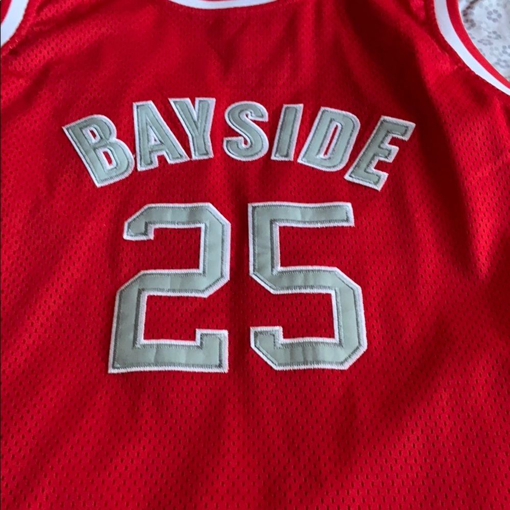 Save by the bell  Zach Morris basketball Jersey